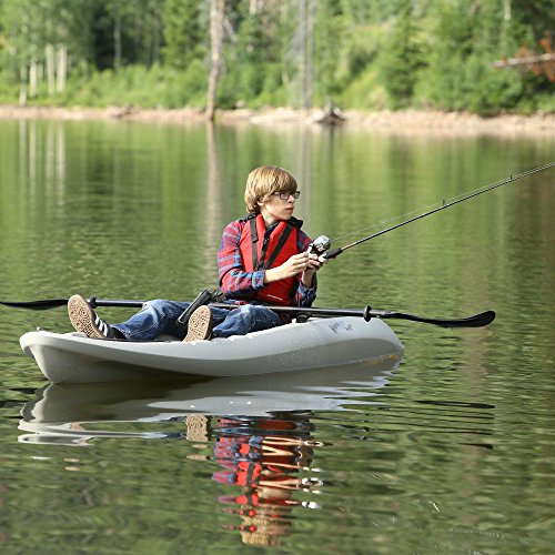 Lifetime Hydros Angler Kayak with Paddle Sandstone