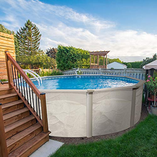 Aquarian Phoenix 15'x52" Steel Frame Above-Ground Pool Grey