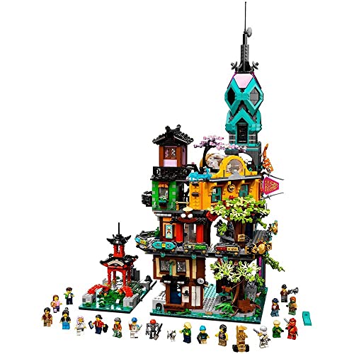 LEGO NINJAGO City Gardens 71741 Building Kit Multicolor