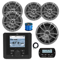 Enrock Marine JBL JAM5000N Marine Audio System with Subwoofer and Speakers Gray