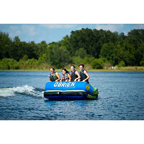 O'Brien 2022 Baller Soft Top 4-Person Tube Green/Black