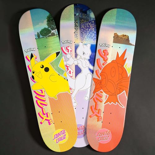 SANTA CRUZ Pokémon Blind Bag Decks 8.0in x 31.6in Random