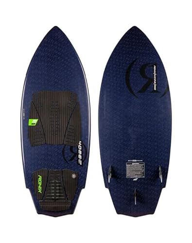 Ronix Wakesurf - H.O.M.E. Carbon Pro - M50 - Black/Volt Checkered - Blue