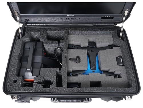 Case Club Battery Powered Mobile Monitor Station Black