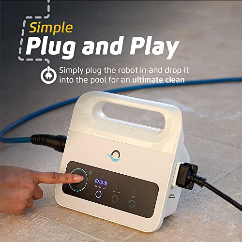 Dolphin Nautilus CC Robotic Pool Vacuum Cleaner up to 33 FT - Bundle with Ultra Fine Filter Basket