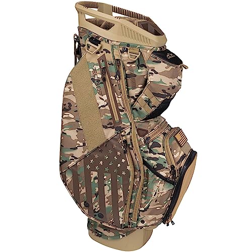 Sun Mountain 2024 C-130 Special Edition Golf Cart Bag Sand Camo
