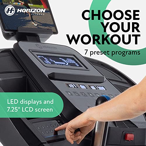 Horizon Fitness Studio Series Smart Treadmill Black