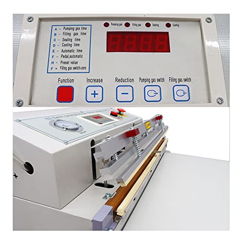 LGXEnzhuo Automatic Outside Pumping Vacuum Sealer 600mm 110V 370W