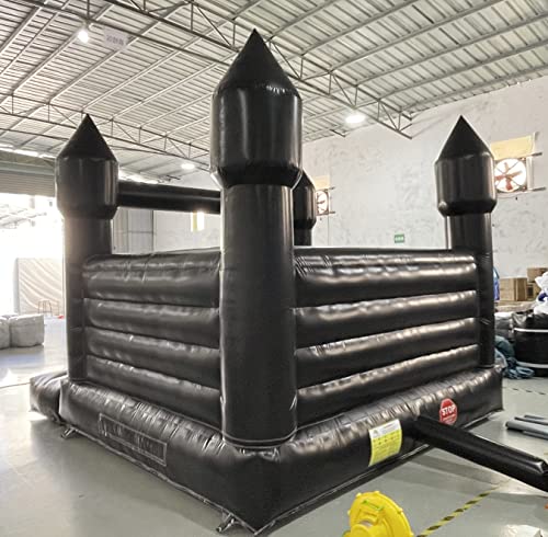 Nothers King 13FT Black Inflatable Wedding Bounce House with Air Blower