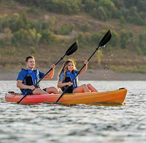 Lifetime Spitfire 12 Tandem Sit-on Kayak with 2 Paddles Orange
