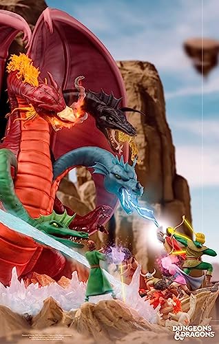 Iron Studios Tiamat Battle Statue Dungeons & Dragons Demi Art 1/20