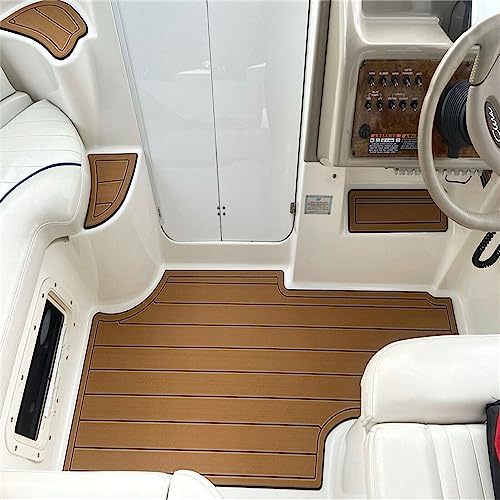 Valman EVA Faux Teak Decking Floor Mat for 2000 Bayliner 2855 Boat - Multiple Color Options