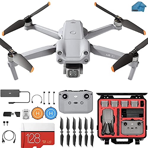 DJI Air 2s Drone Quadcopter 5.4K Camera Kit with HardCase & 128GB SD Card