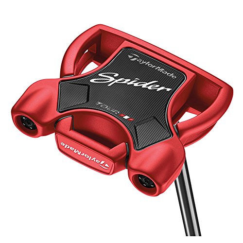 TaylorMade 2018 Spider Tour Red Putter (Double Bend, Right Hand, 35 Inches, with Sightline)