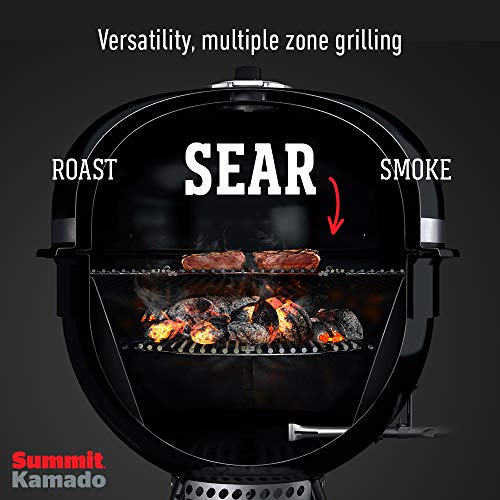 Weber Summit Kamado S6 Charcoal Grilling Center Black