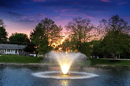 Scott Aerator Night Glo Outdoor Fountain LED Light Set of 2 Warm White