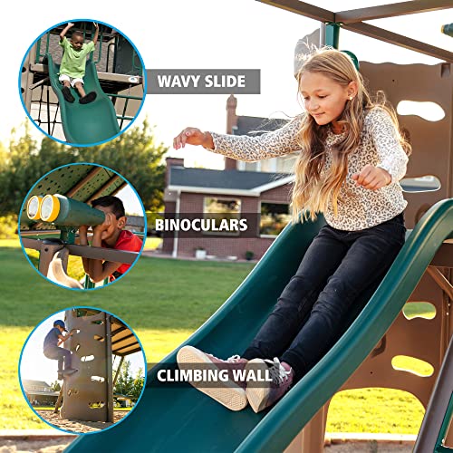 Lifetime Big Stuff Swing Set Earthtone