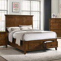 Carefree Home Furnishings Intercon San Mateo Youth Full Storage Bedroom Set Tuscan Finish