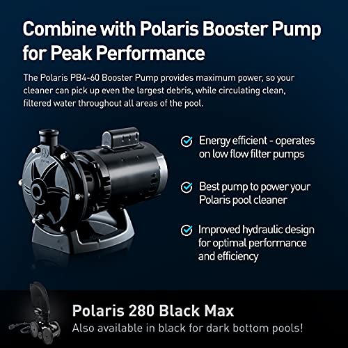 Polaris Vac-Sweep 280 Pressure-Side Pool Cleaner White