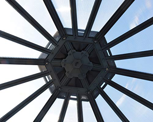 Palram Canopia Oasis Greenhouse 10' x 12' x 9' Gray