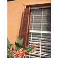 Best Redwood Window Planter Box 48 in Mahogany Stain