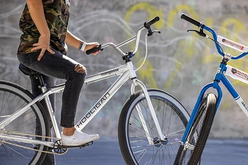 Mongoose Hooligan AL Adult BMX Bike 29x3-Inch Wheels Aluminum Frame Green