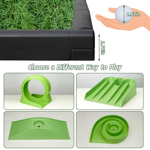 LulliSpace Golf Practice Net Green