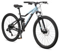 Mongoose Impasse 2.0 Mountain Bike 8-Speed Full Suspension 29-Inch Black/Blue