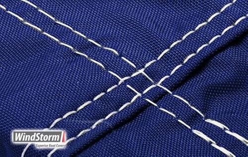 Eevelle Windstorm Pontoon Boat Cover Waterproof MARINEX Fabric Navy