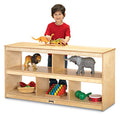 Jonti-Craft Open Toddler Shelf Brown
