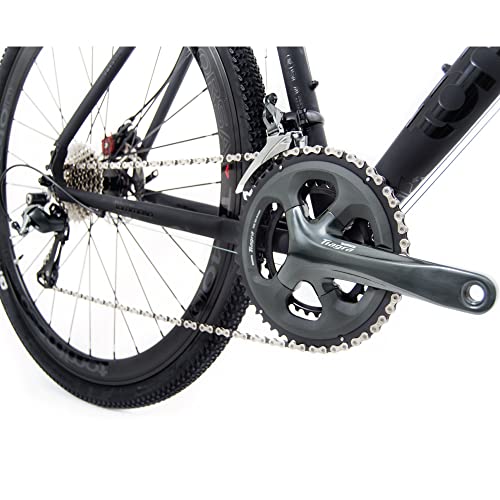 Tommaso Illimitate Sport Performance Aluminum Gravel Bike Matte Black