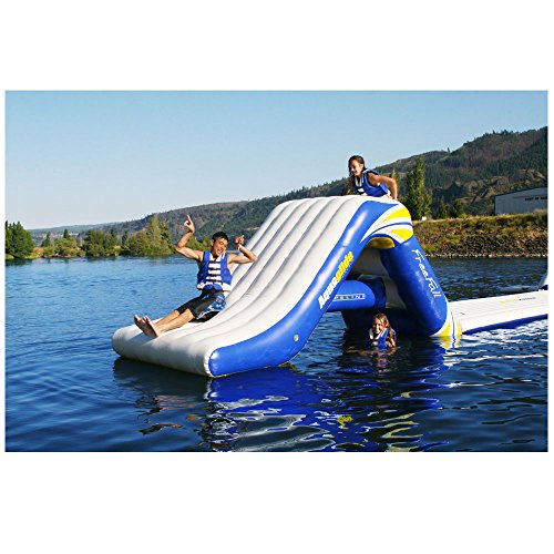 AQUAGLIDE Freefall 6 Inflatable Water Slide Multicolor