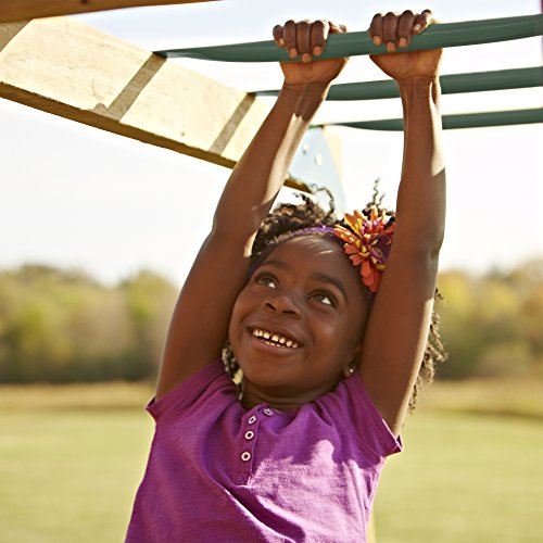 Swing-N-Slide Cedar Brook Wooden Swing Set Green