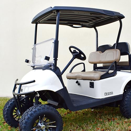 RHOX Red Hawk TOP-0056 Top Compatible With E-Z-GO RXV 613227 Factory Style Textured, Black Golf Carts Multi