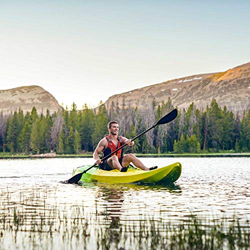 Lifetime Manta 100 Tandem Kayak with Paddles Yellow/Lime 10-Foot