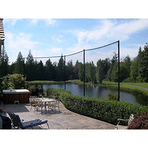 Cimarron Sports Outdoor Practice 25x50 Golf Barrier Netting Black