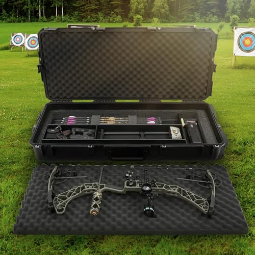 SKB iSeries Compact Ultimate Hard Exterior Waterproof Bow Carrying Case Multi