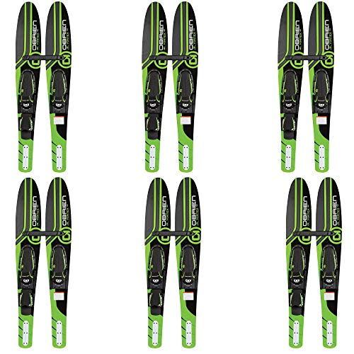 O'Brien 54" Adjustable Combo Water Skis Green
