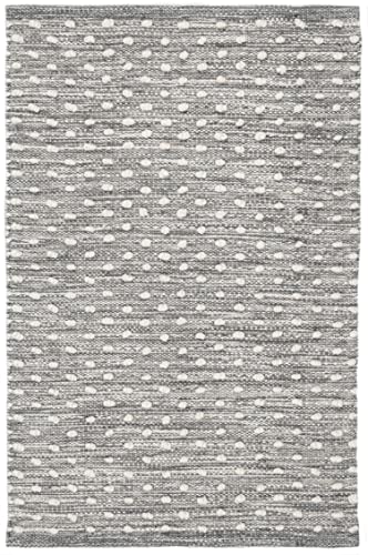 Dash & Albert Handwoven Hobnail Indoor/Outdoor Rug 8x10 Feet Grey