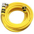 C/H 100M Reinforced PVC Garden Hose Yellow Green