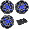 KICKER 10-Inch Premium Marine Subwoofer & 51KXMA15001 Marine Amp Bundle