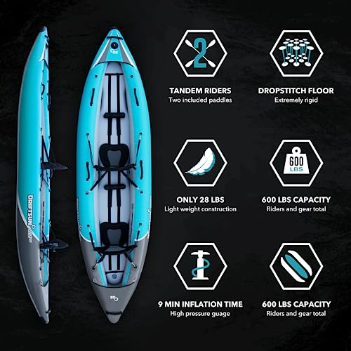 Driftsun Rover Inflatable Tandem Kayak White Water - Rover 220