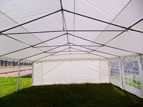 AMERICAN PHOENIX Heavy Duty 40x20 Party Tent Canopy for Weddings and Events White
