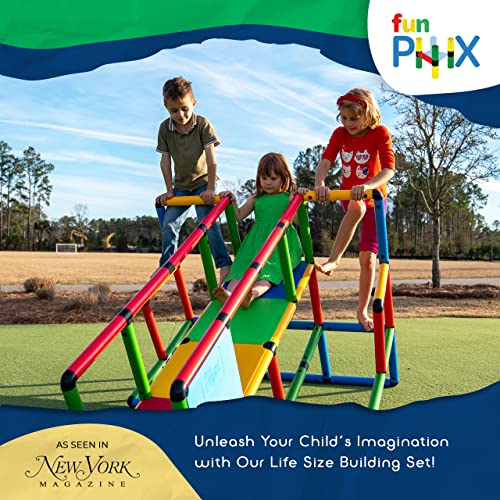 Funphix Toddler Climbing Toys Indoor & Outdoor Jungle Gym 296pcs
