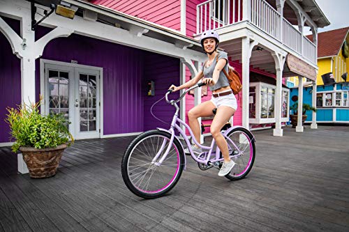 Schwinn Adult Beach Cruiser Bike Purple