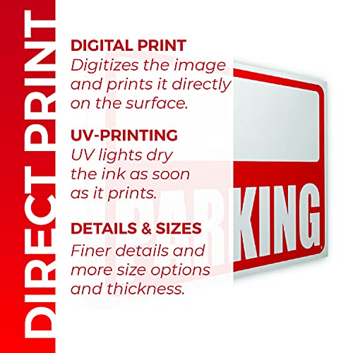 VSE Custom UV Printed Made-To-Order Plastic Yard Signs 24x18 Inch