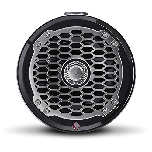 Rockford Fosgate PM2652W-MB Punch Marine 6.5" Mini Wakeboard Tower Speaker - Transparent (Pair)