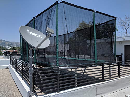 Galactic Xtreme Happy Pro Rectangle Trampoline 10x23 Green and Black