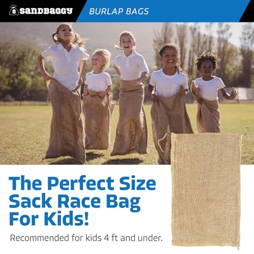 Sandbaggy Burlap Bags 22" x 36" Food Grade Pack of 500 Brown