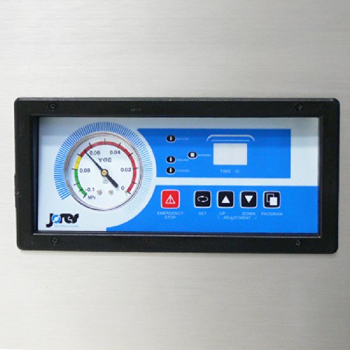 JORESTECH Vacuum Chamber Packaging Machine Floor Model with Two 20" Seal Bars Silver